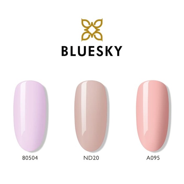 Bluesky Mini Trio Set Natuurlijke Nude tinten - 5 ml