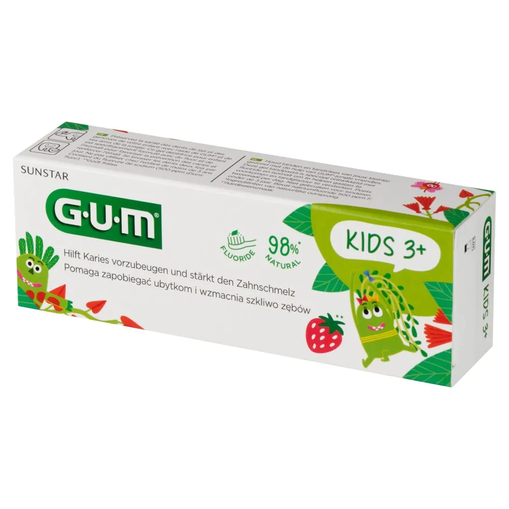 Gum Kids 3+ Pasta do zębów dla dzieci