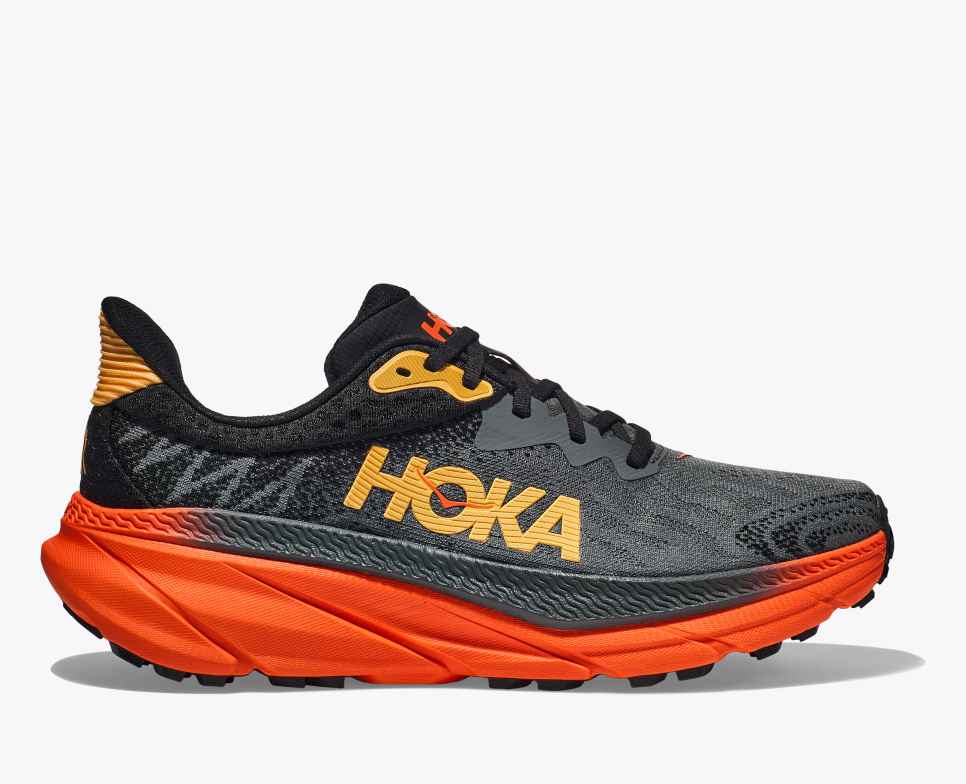 HOKA Challenger 7 Castlerock/Flame