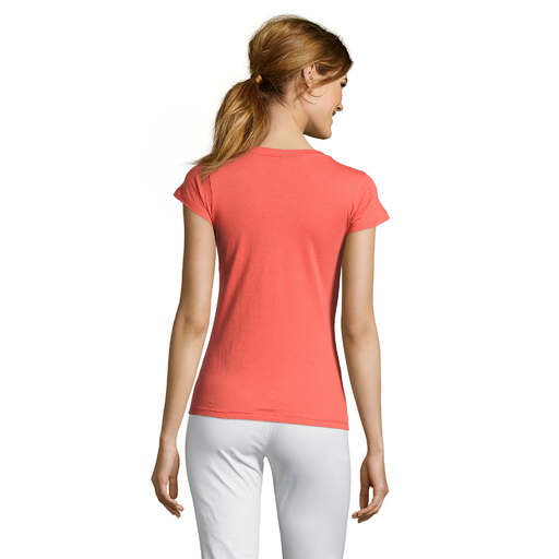 Suns Moon V-Neck T-Shirt