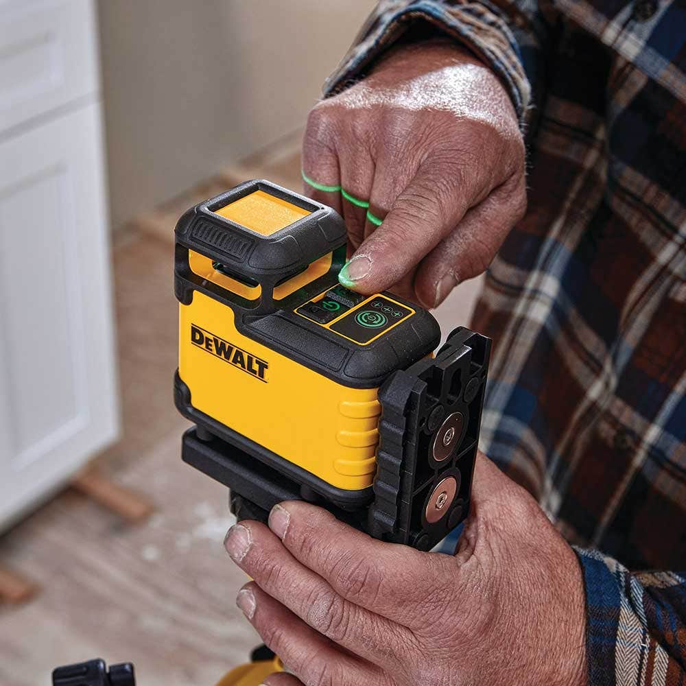 Laser de linha cruzada de feixe verde de 360 graus DEWALT DW03601CG-XJ