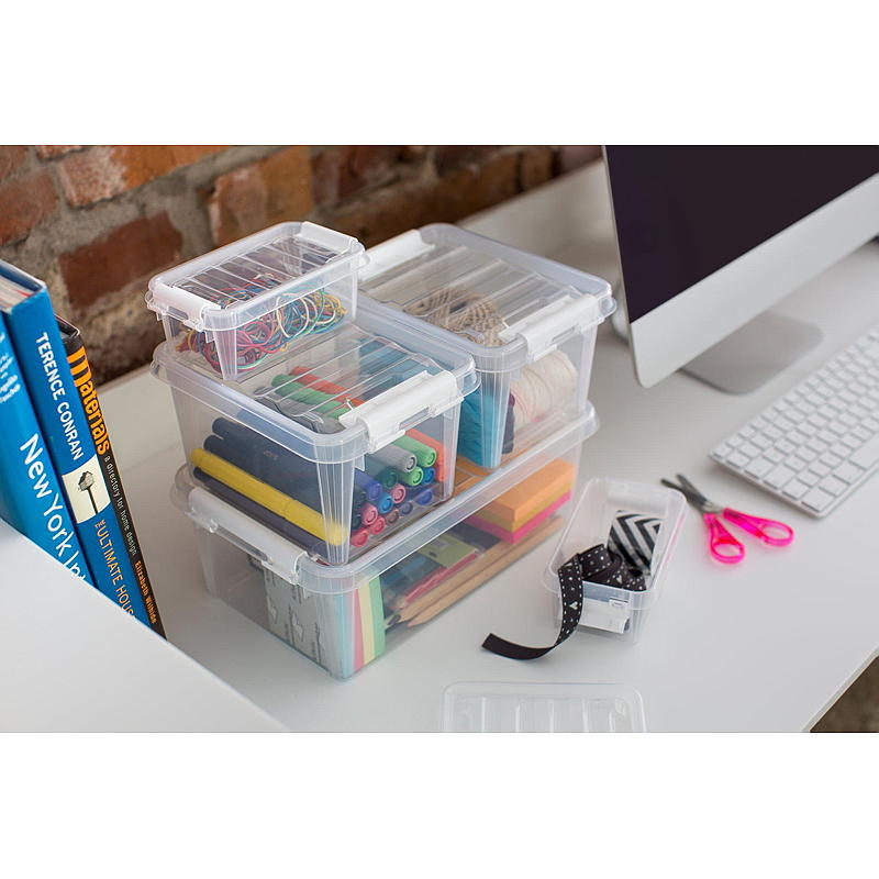 Smartstore-säilytyslaatikko SmartStore™ kannella 3,6 litraa Etusivu P 30 x L 19 x K 11 cm