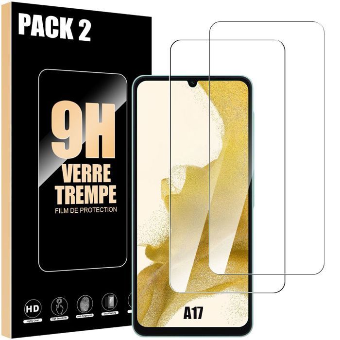 Película de Vidro Temperado - BOOLING - para Samsung Galaxy A17 - Resistente a Impactos - Resistente a Arranhões - Transparente