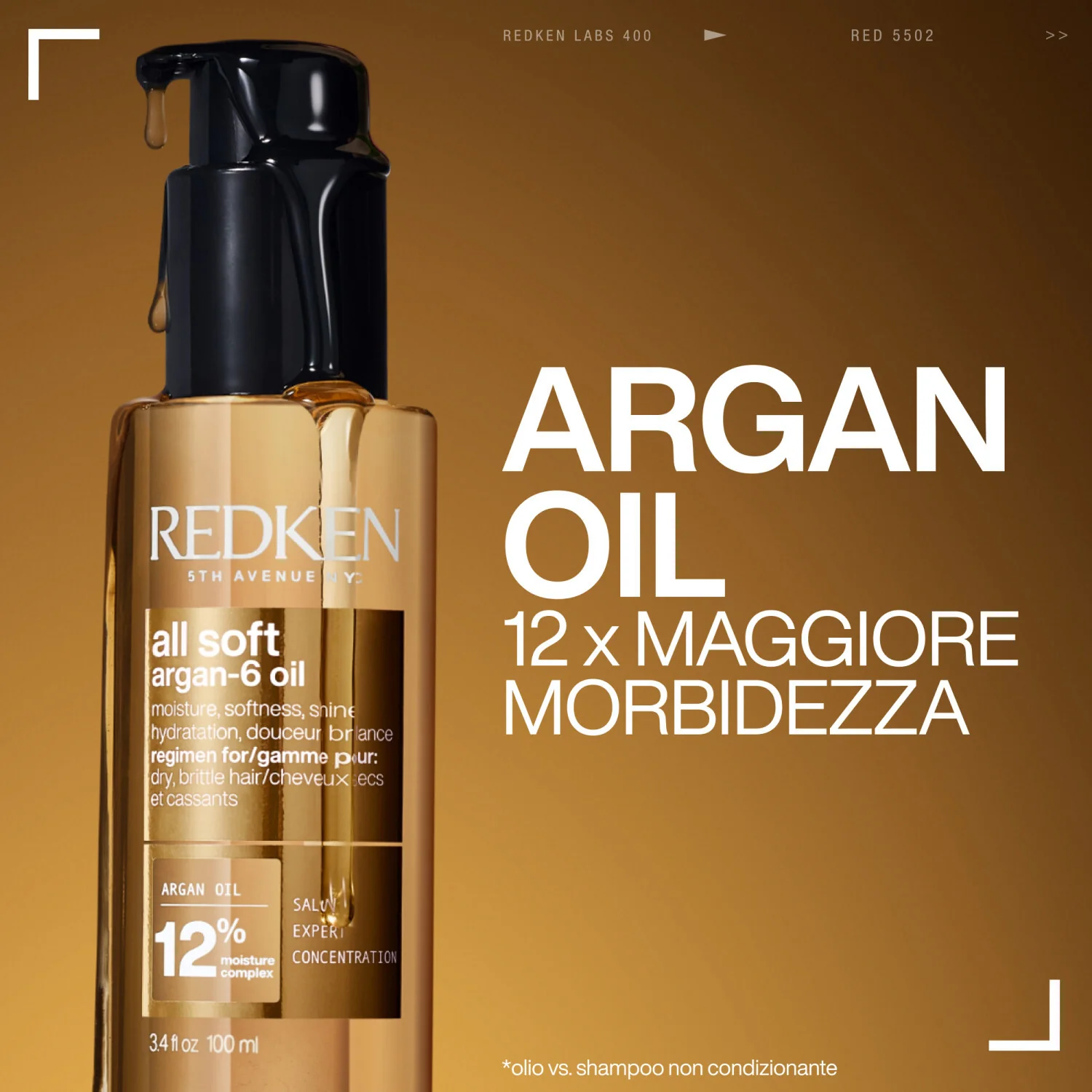 All Soft Argan-6 Oil - Olio Capelli