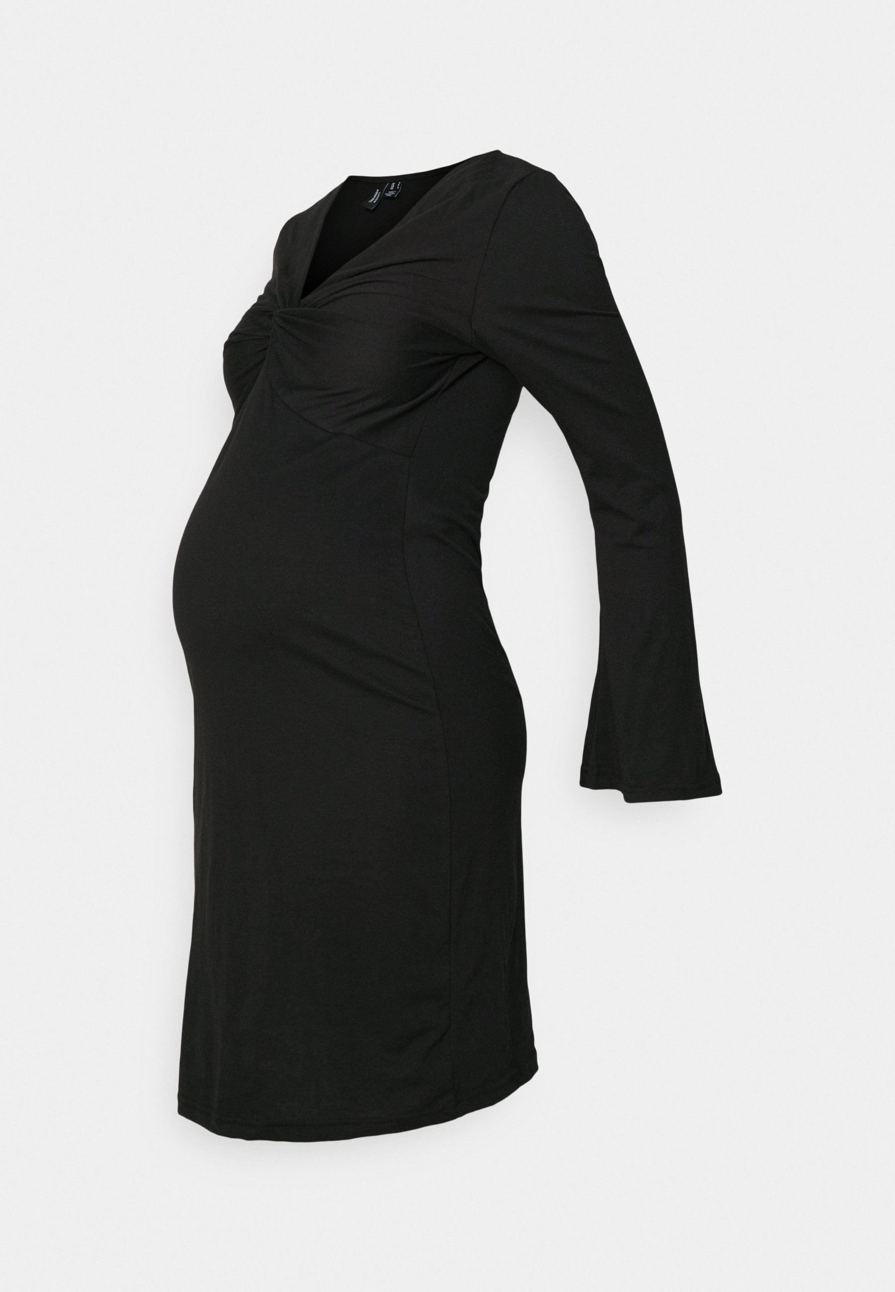 Robe courte à manches évasées Vero Moda Maternity VMMISA - Robe droite - Noire