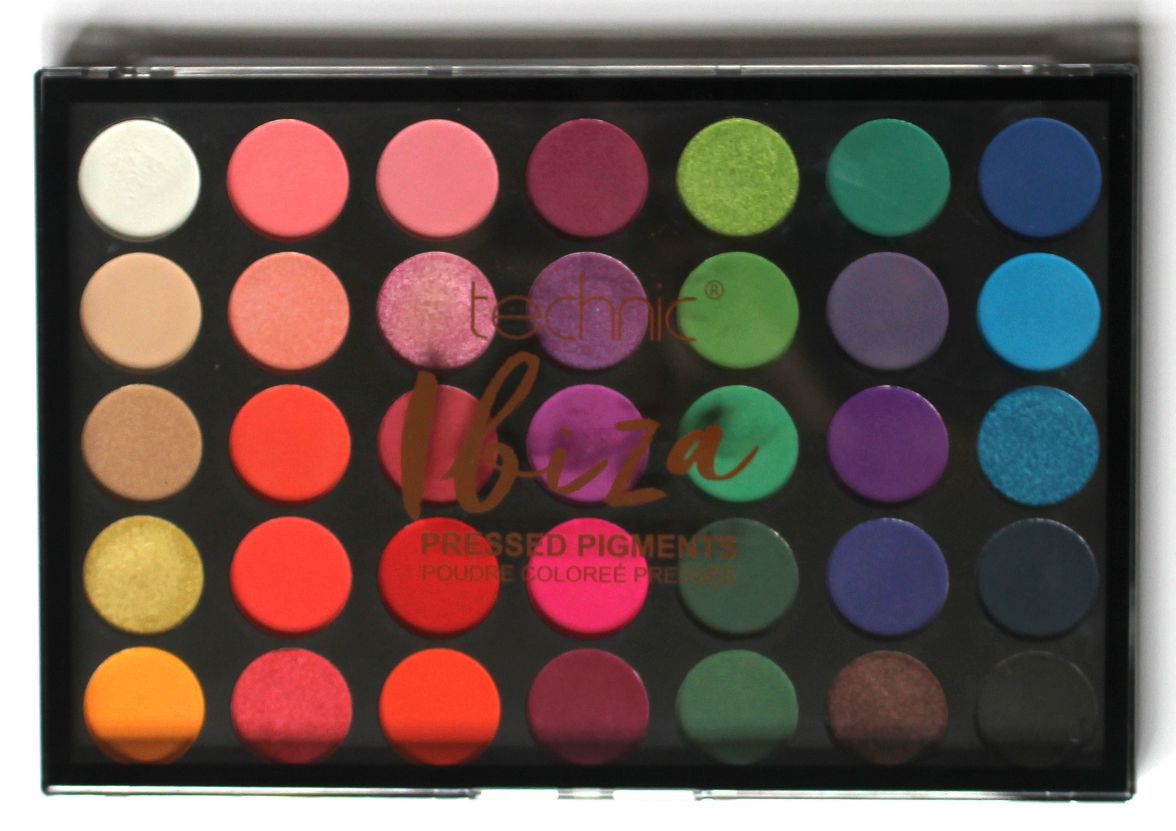 Ibiza Pressed Pigment Palette Palete senki za oči i šminka