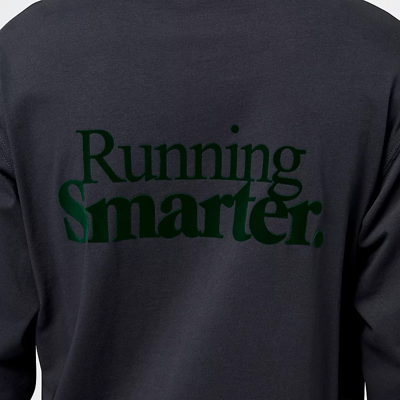 Camiseta masculina de manga comprida NB Athletics 70s Run Graphic - PHANTOM