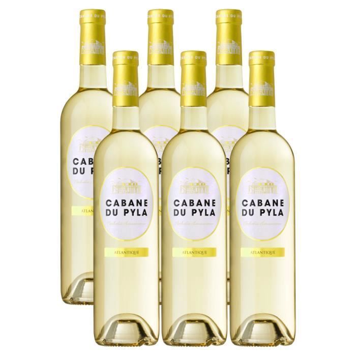 Cabane du Pyla 2023 - IGP Atlantique - Vino blanco - Caja de 6 botellas de 75 cl