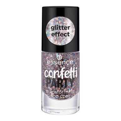 Essence Confetti Party -päällyslakka, joka muuttaa muotoaan 8 ml 8 ml