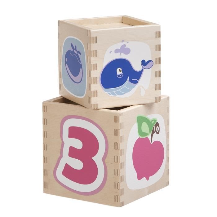 Cubos multiactividad de madera CHICCO