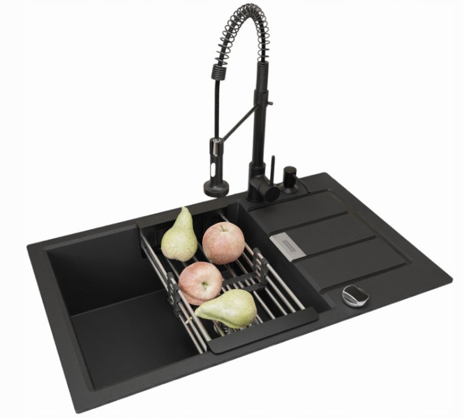 Granitan Franke Sirius Sid 2.0 S2D 611-78 XL Slim z baterią