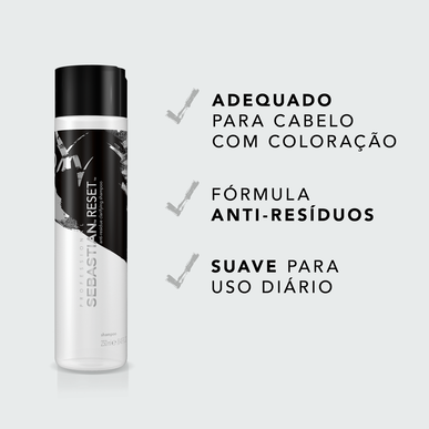 Shampooing anti-résidus Sebastian Professionals Reset pour cheveux colorés 1000 ml