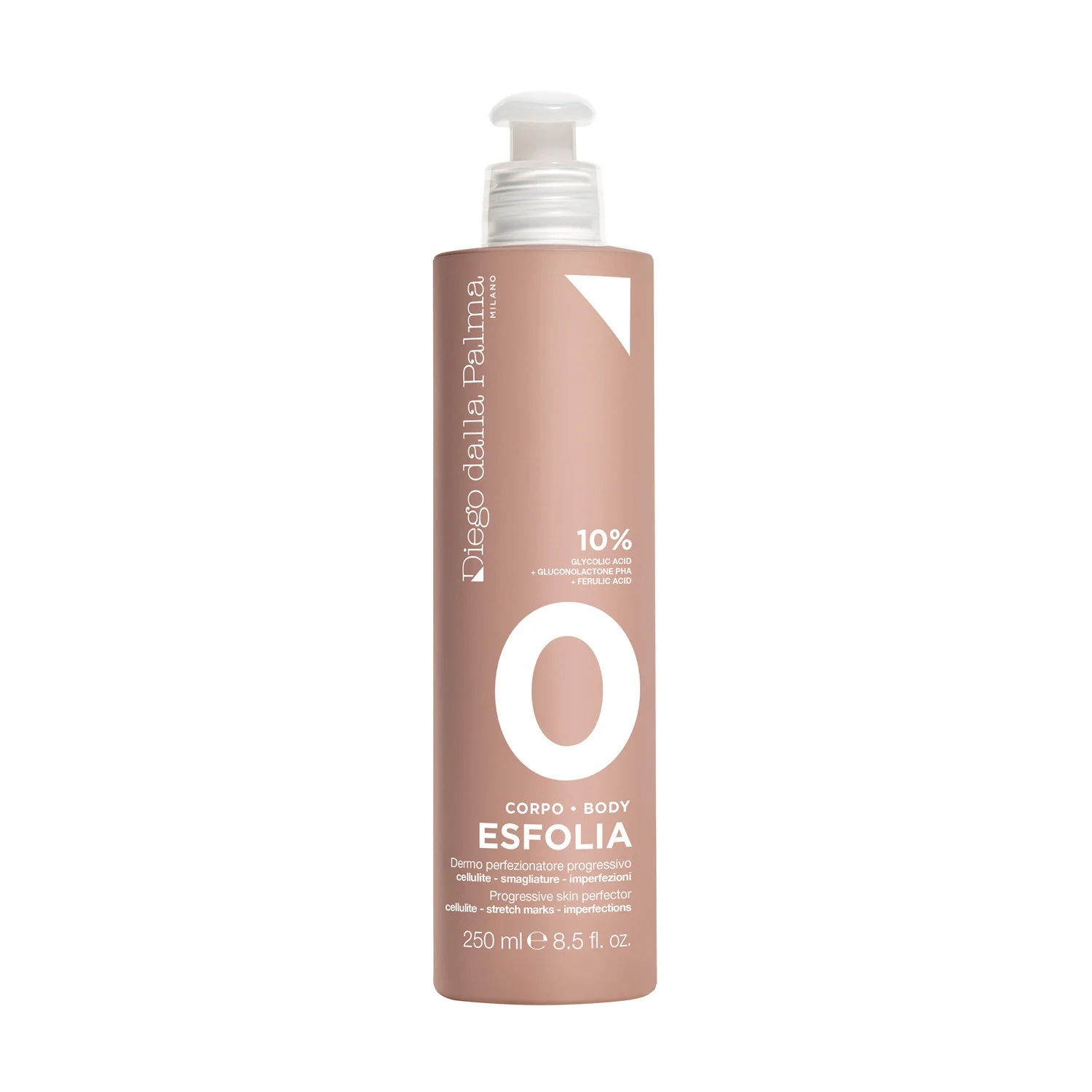 The Body Trainer 0. Esfolia - Dermo Perfezionatore Progressivo - Esfoliante, Crema corpo anticellulite, Crema elasticizzante antismagliature