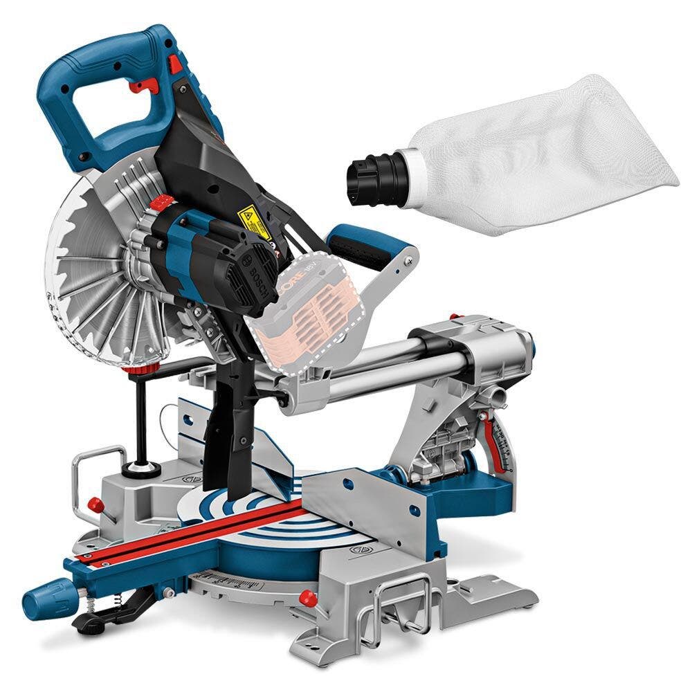 BOSCH 18 V BITURBO Akku-Kapp- und Gehrungssäge 216 mm Gehäuse 0601B41040