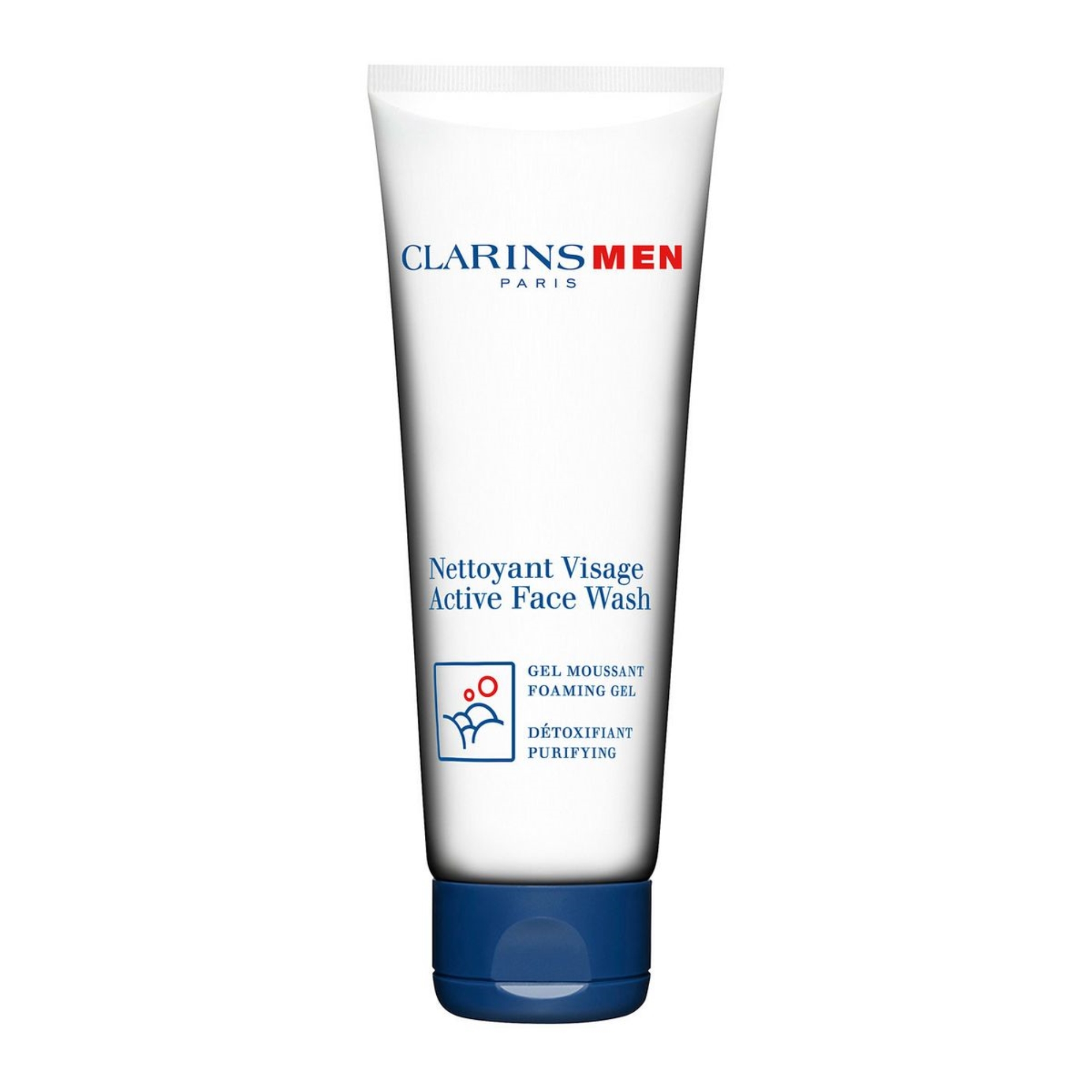 Aktív arclemosó 125 ml - Clarins férfiaknak
