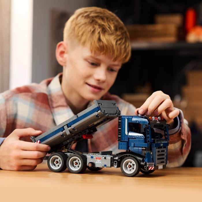 LEGO Technic 42203 Camion benne - Jeu de construction pour garçon dès 9 ans - Idée cadeau