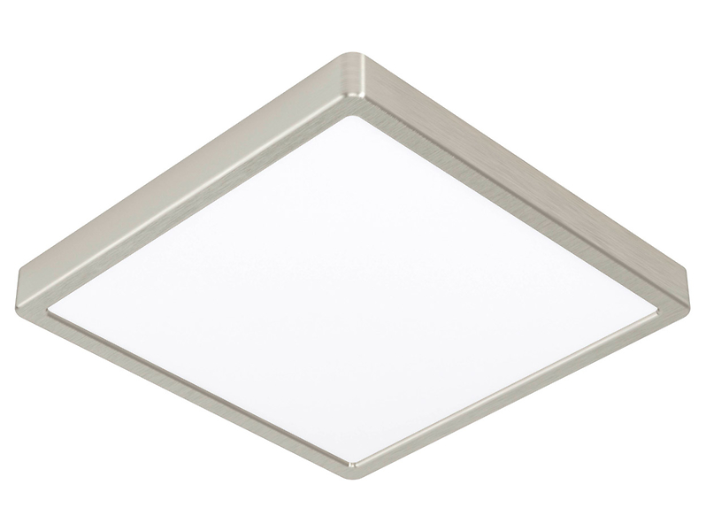 Plafon Fueva 5 LED 28 cm stalowy srebrny