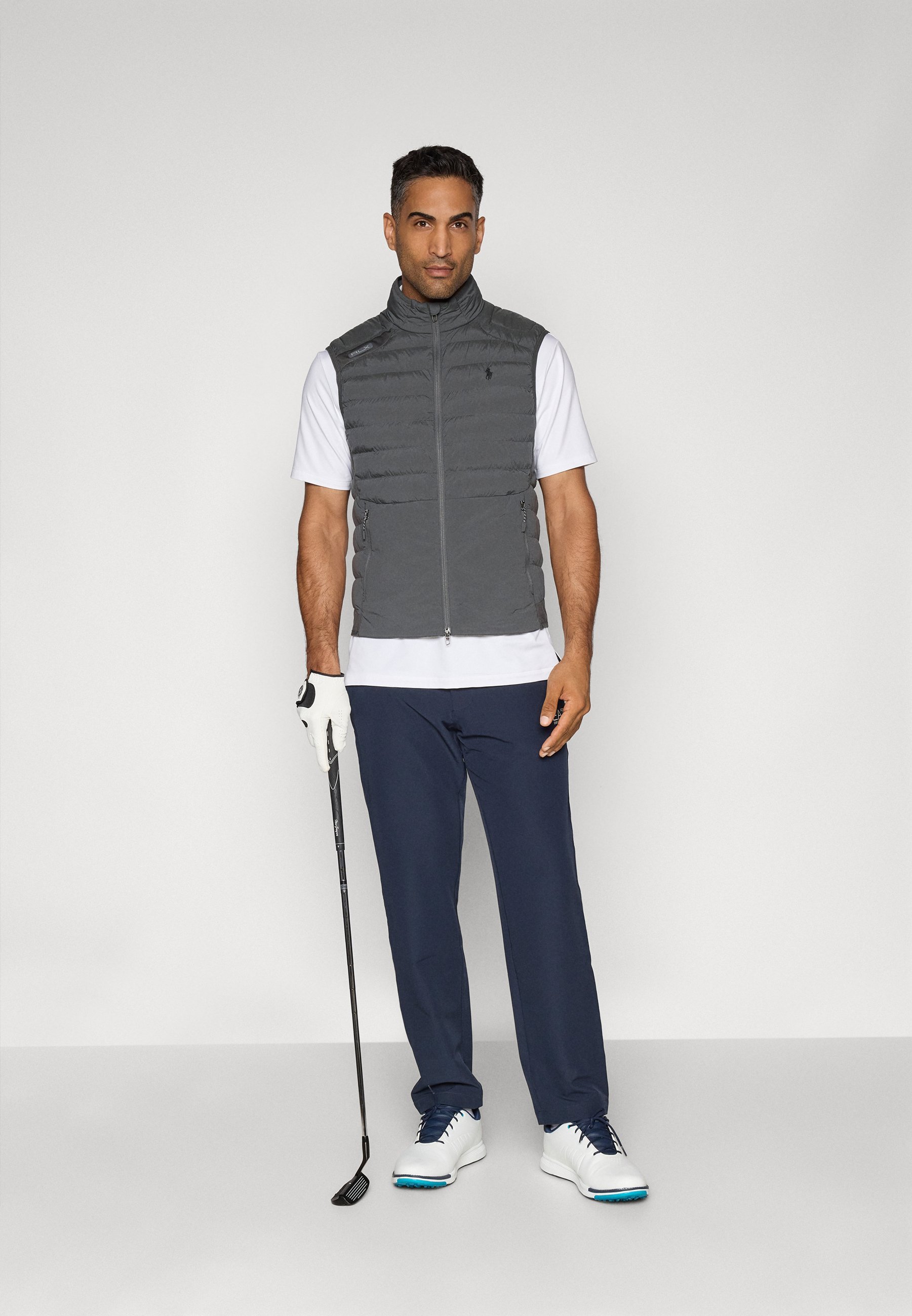 Polo Ralph Lauren FULL ZIP VEST - Kamizelka - grafitowa