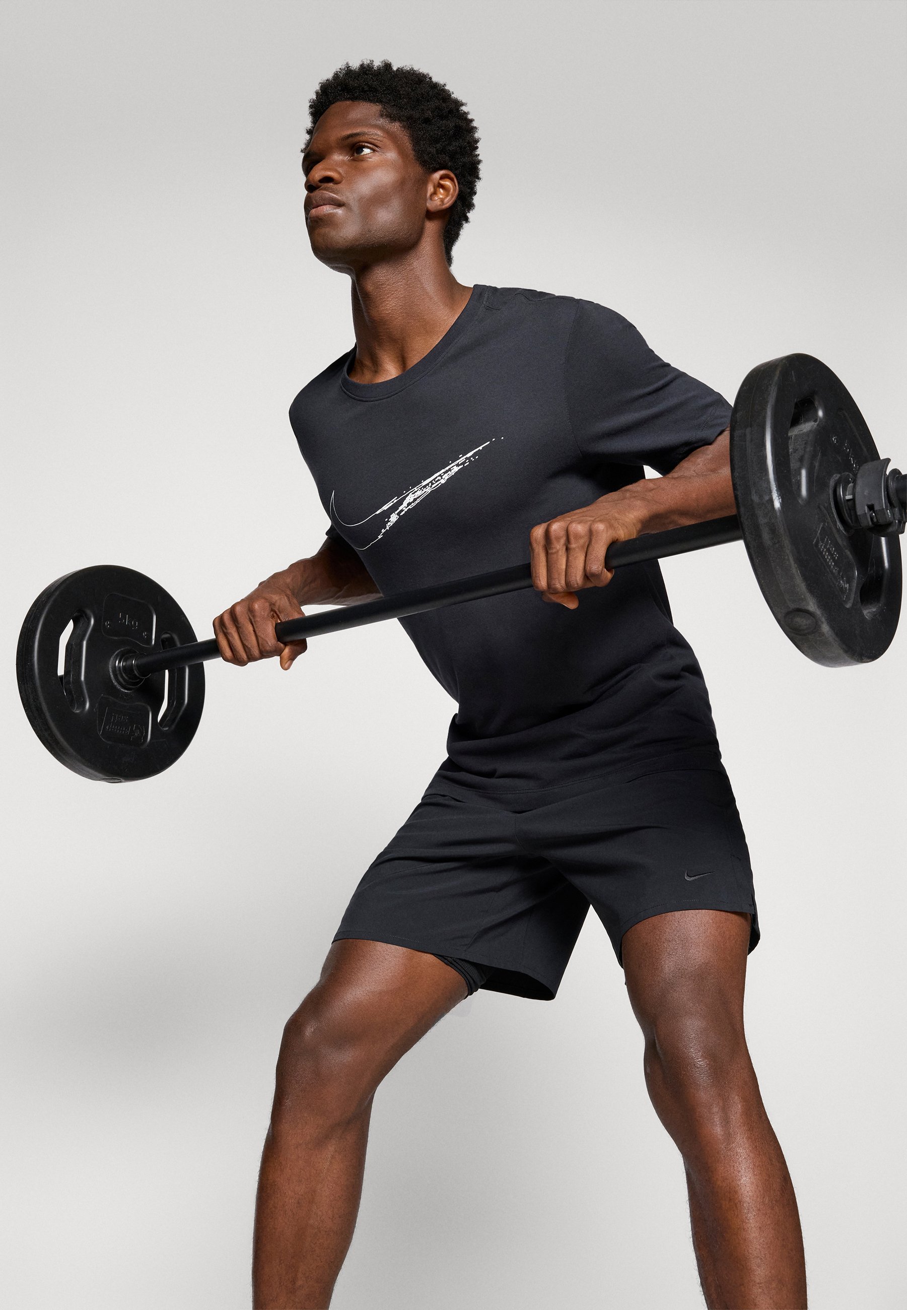 Camiseta Nike Performance - Camiseta esportiva - preta/branca