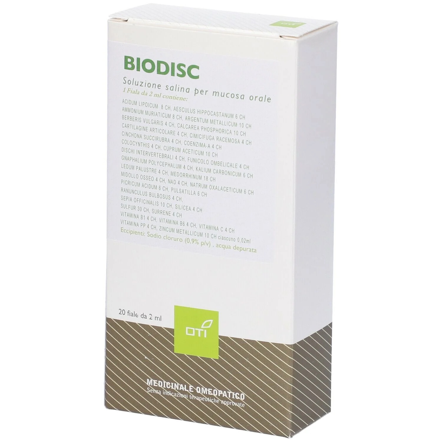 OTI Biodisc Compound 20F Fisx2Ml