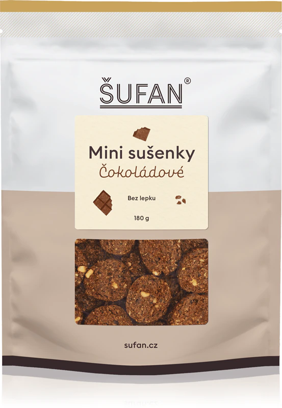 Šufan Mini Cookies Chocoladekoekjes Glutenvrij