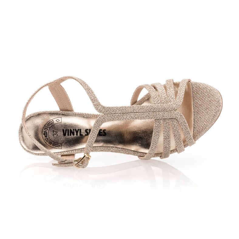  Dámske ružové sandále / topánky s otvorenou špičkou