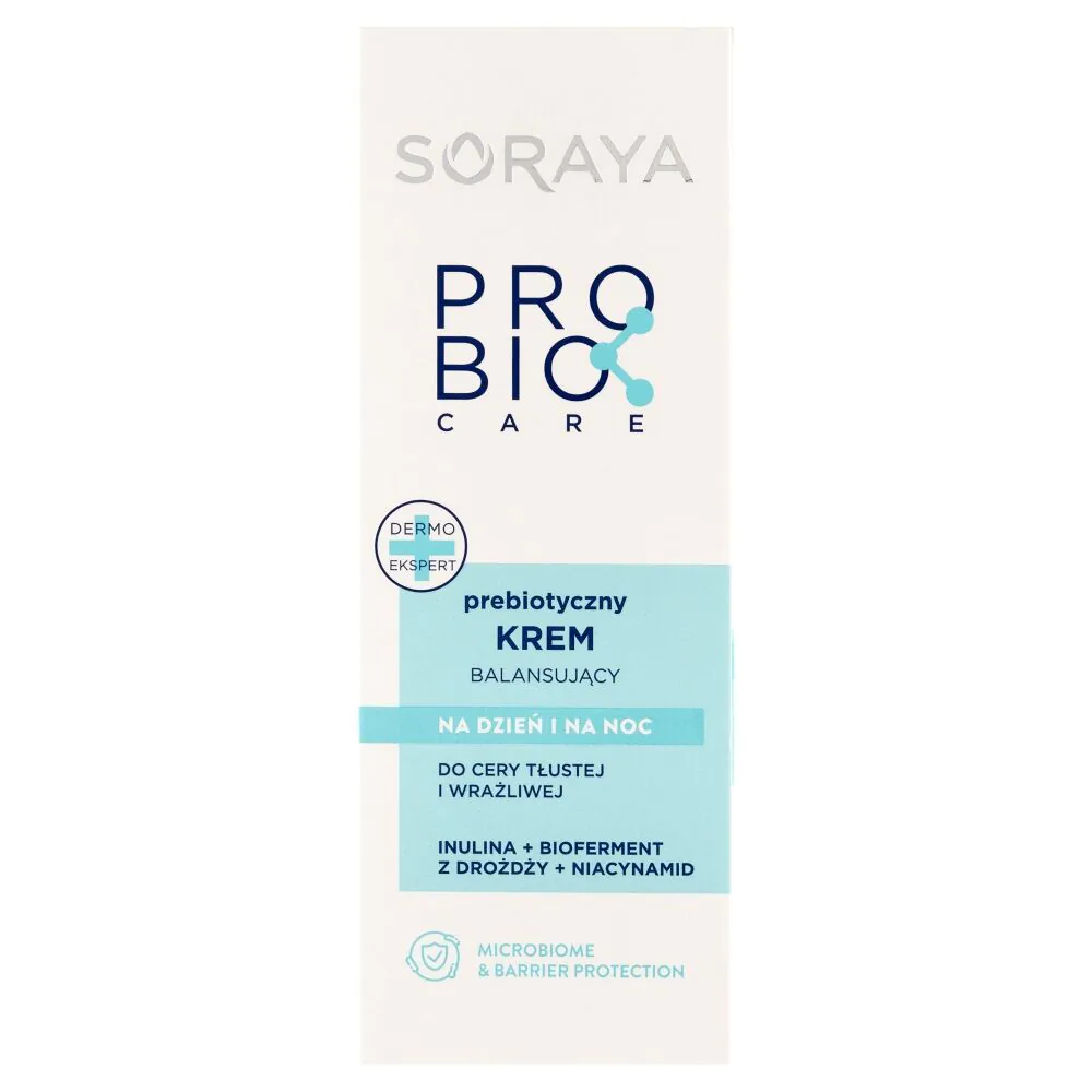 Soraya Probio Care Prebiotyczny krem do cery tłustej i wrażliwej