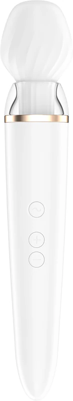 Cabeça de massagem e vibrador Satisfyer Double WAND-ER