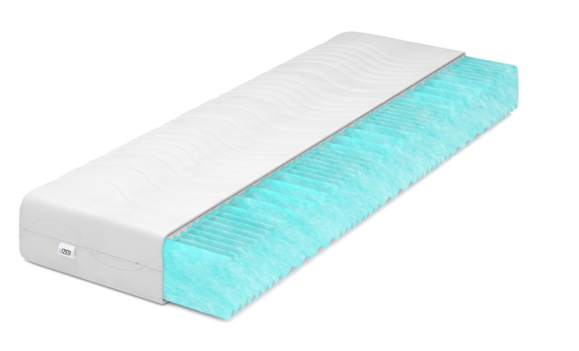 Materac piankowy  90x200 16cm Wave Aqua | Dwustronny H3
