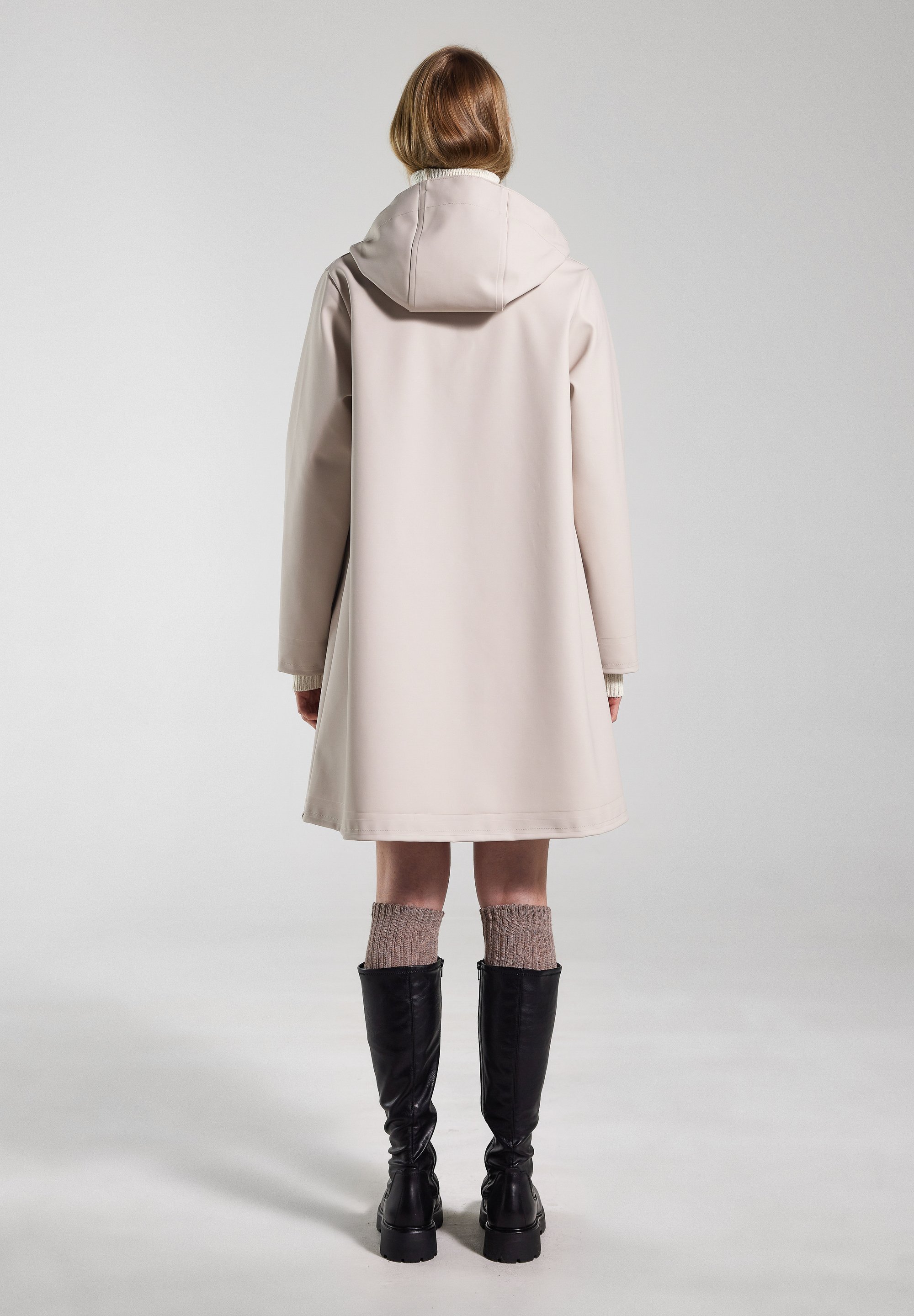 Stutterheim STUTTERHEIM X LYLE & SCOTT JACKET - Giacca da esterno - sabbia chiara
