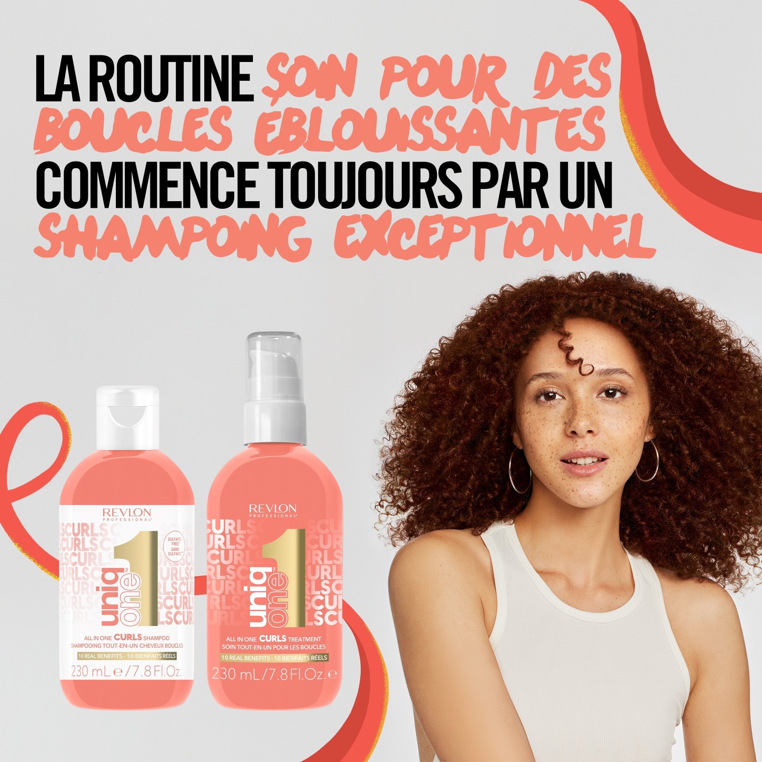 Revlon Professional Shampoing Curls 10 en 1