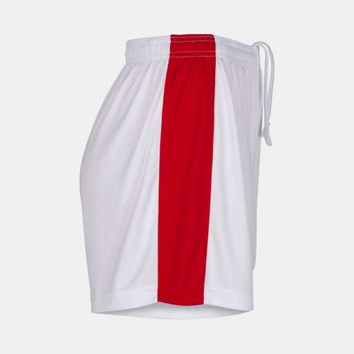 Shorts Maxi Joma Branco e Vermelho