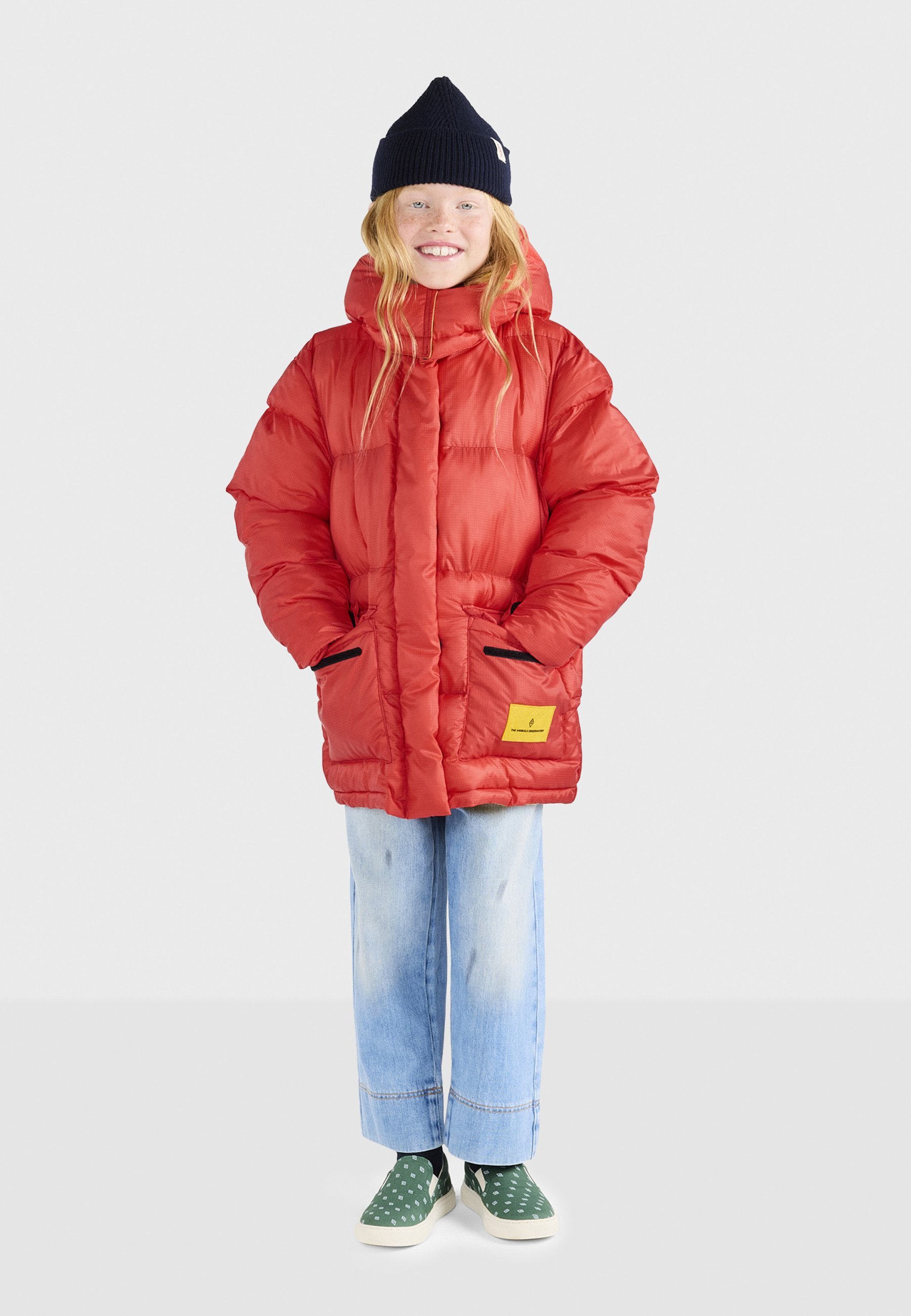 OSSERVATORIO DEGLI ANIMALI LEMUR PUFFER - Piumino - rosso