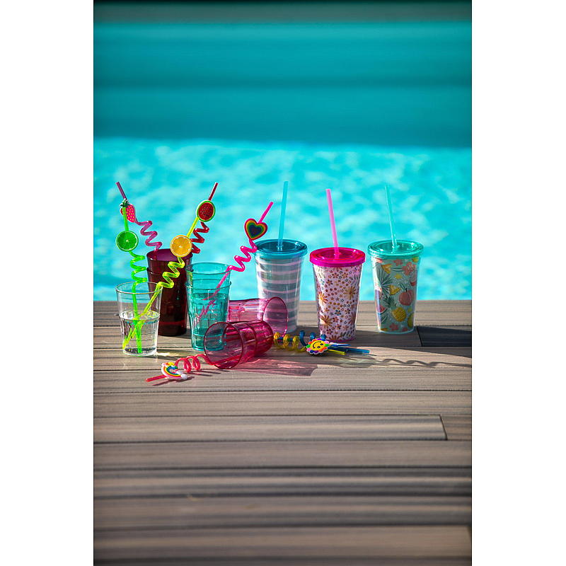 Cuisine Drikkekopp 550 ml plast sommer
