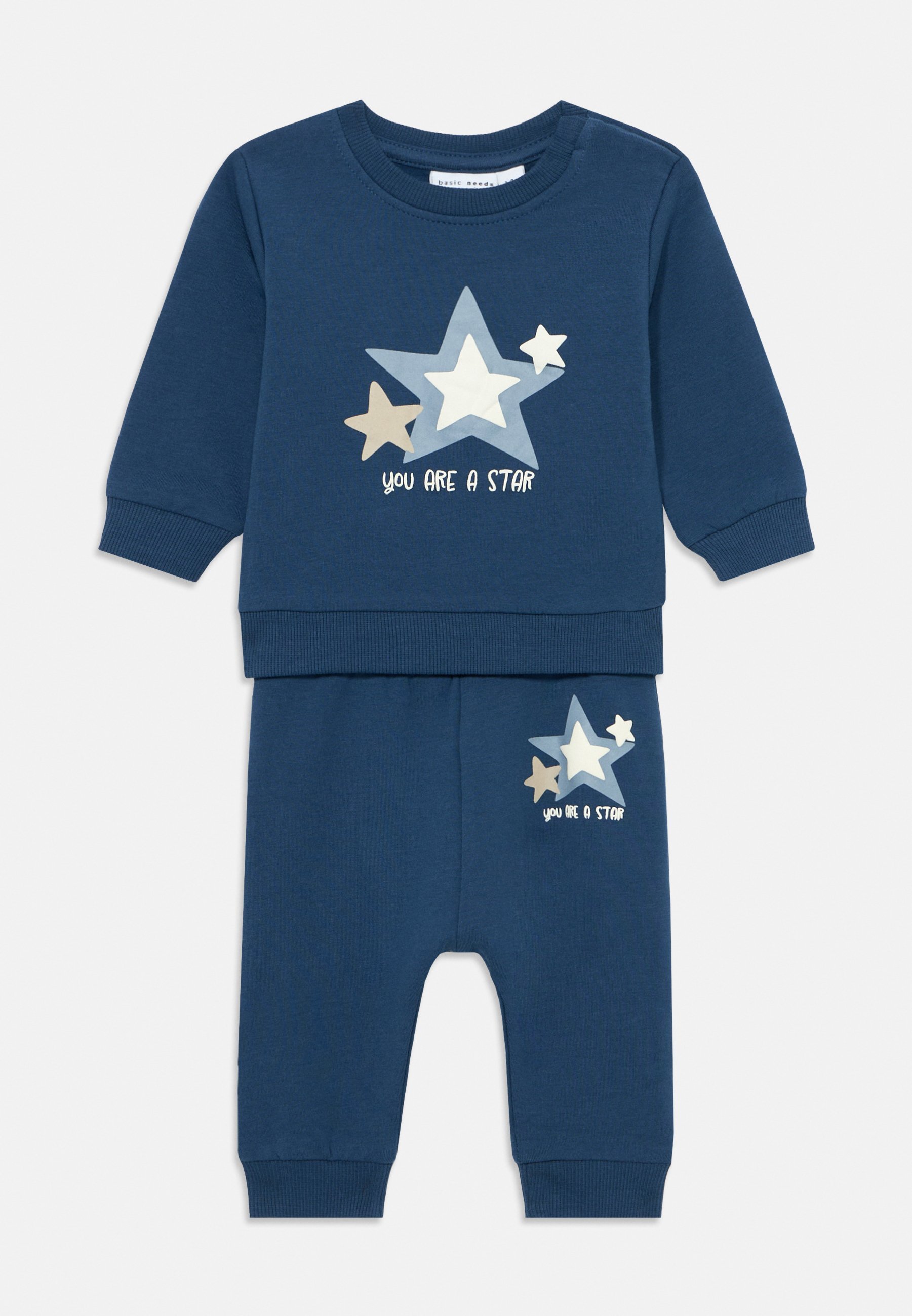Noem het NBMVONNE SET MET LANGE MOUWEN UNISEX - Trainingspak - donkerblauw
