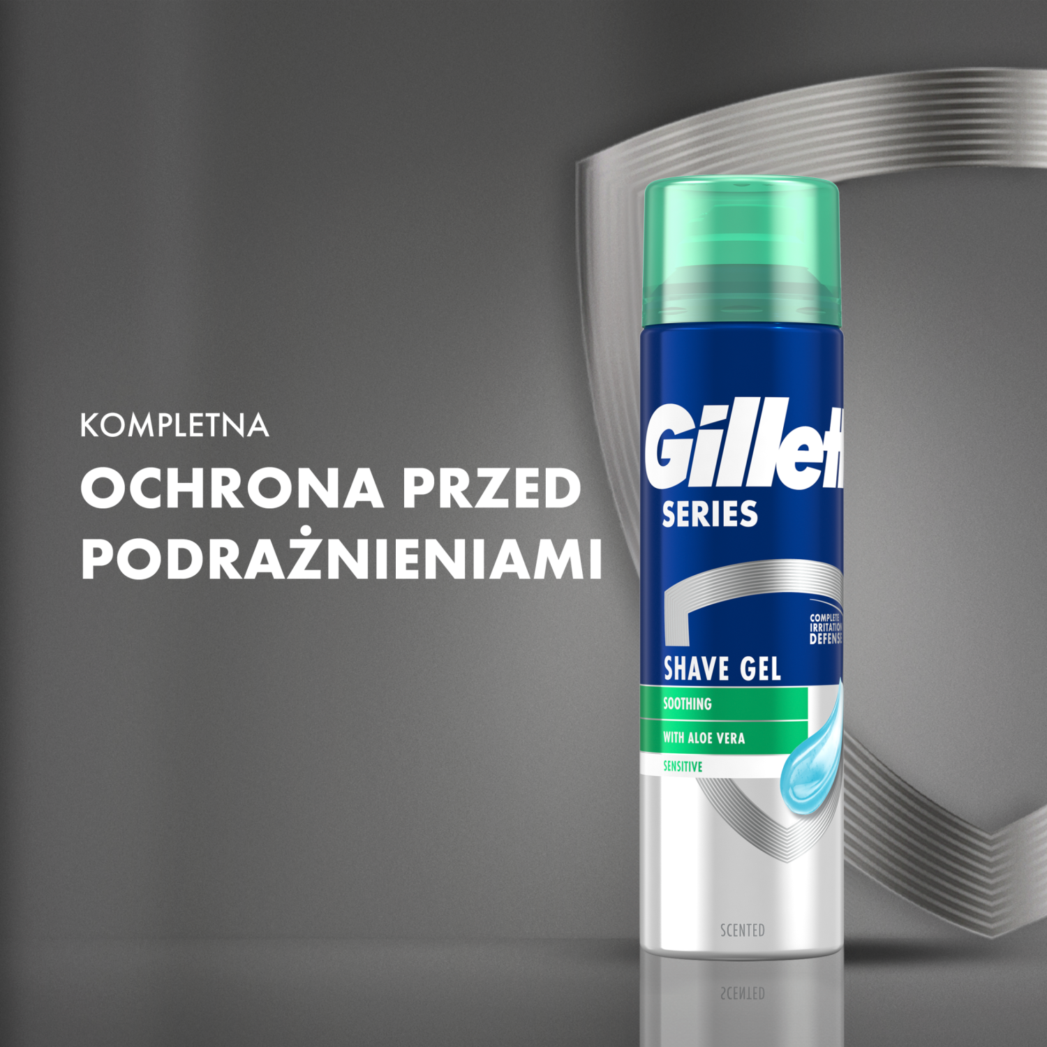 Gillette Series Sensitive -parranajogeeli 75 ml