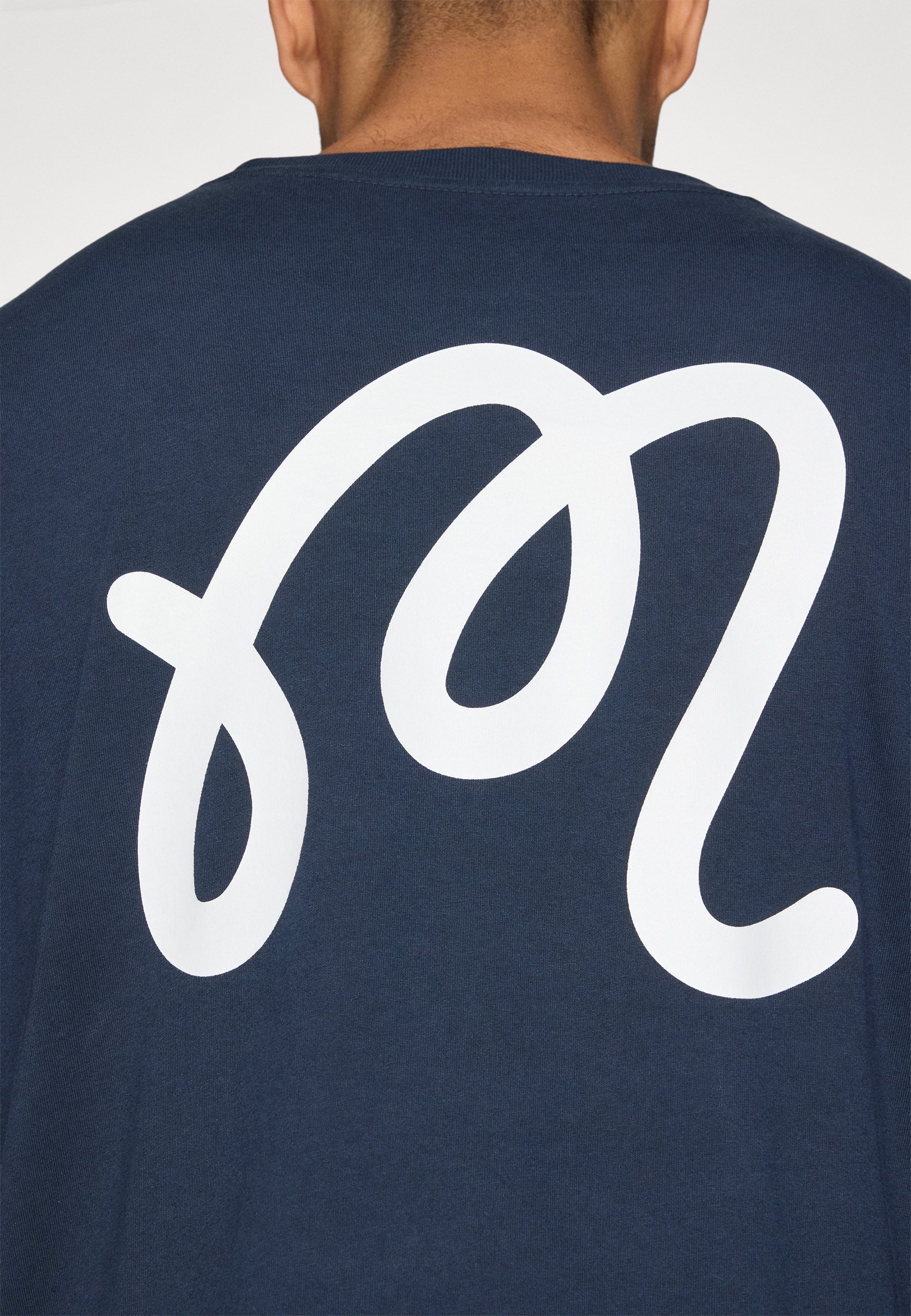 T-shirt Malbon GORSE COOPER - Maglia a maniche lunghe - blu navy