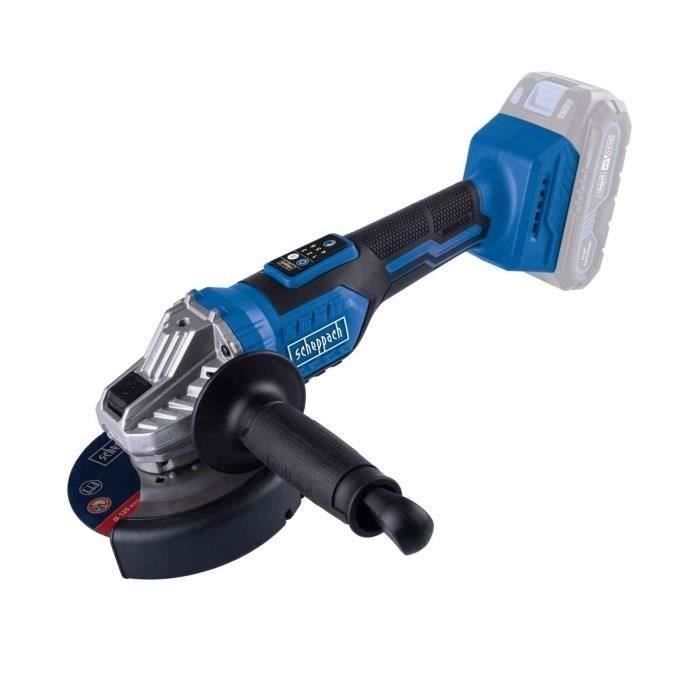 Meuleuse d'angle sans fil BC-AG125-X - brushless 125mm - SCHEPPACH 20V IXES - sans batterie ni chargeur