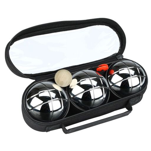 Jeu de pétanque Get & Go IV avec 3 boules argentées Coc 52jp-coc-uni