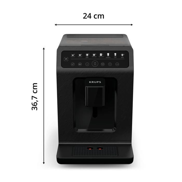 GERENOVEERDE KRUPS, Automatische bonen-tot-kop koffiemachine, 2 dranken tegelijk