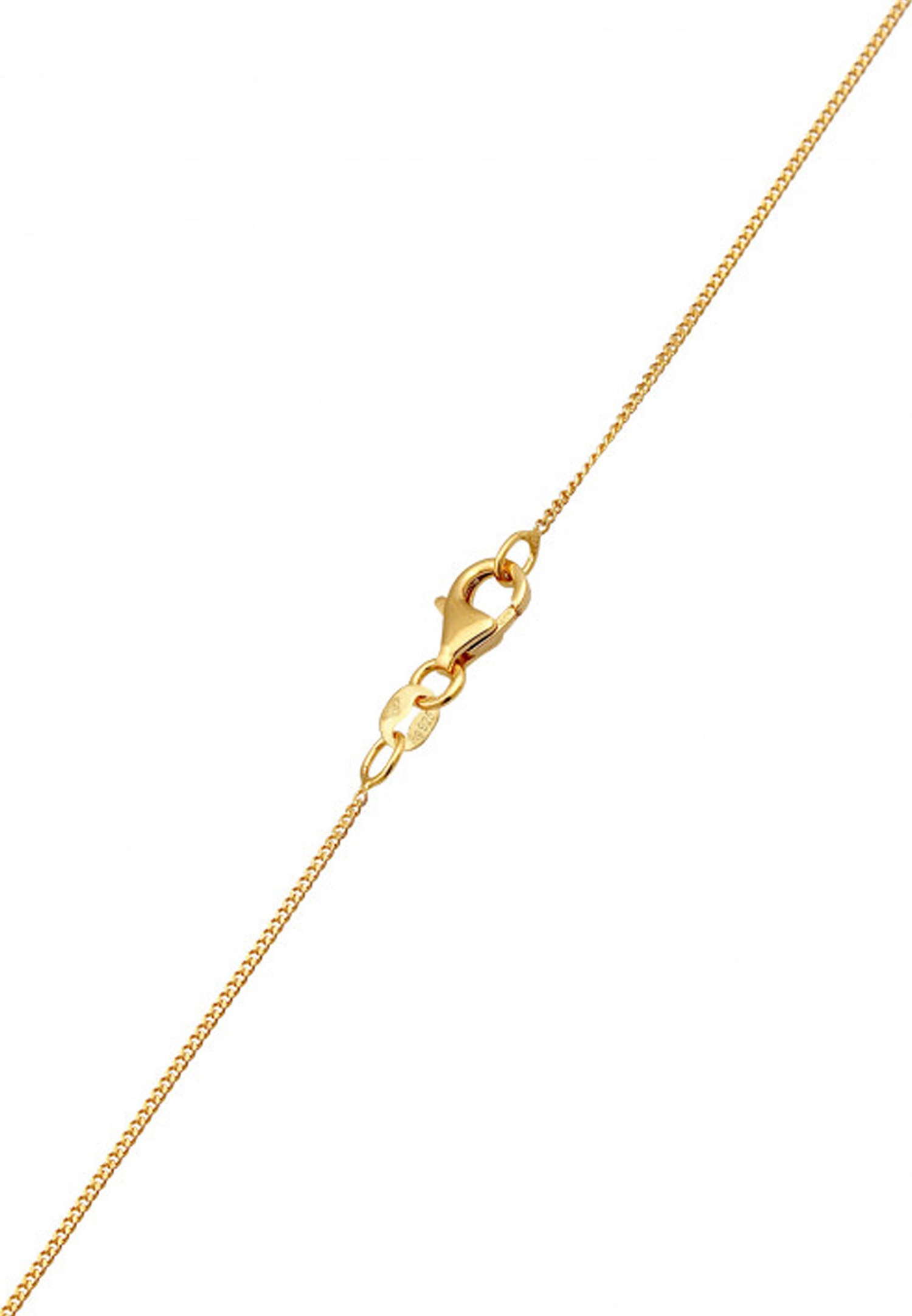 Elli Elli Collier Femmes Coquillage Noyau Perles Blanc Argent Sterling 925 Plaqué Or Tenue de Soirée 45 cm