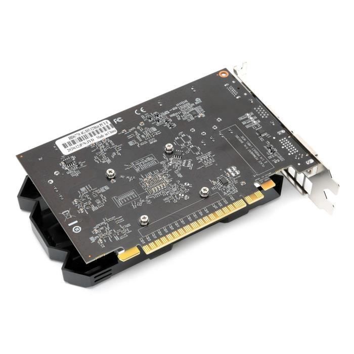 VINGVO Carte graphique de bureau 4 Go Accessoires de réseau d'ordinateur de bureau de carte graphique ATI HD6770 4GB 128Bit DDR5