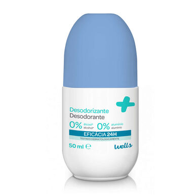 „Wells“ rutulinis dezodorantas 0 % aliuminio 50 ml 50 ml