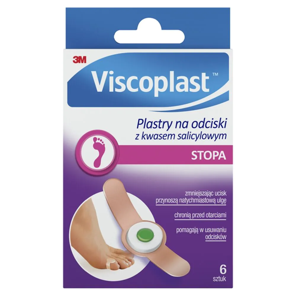 Viscoplast Poloderm, Plastry na odciski