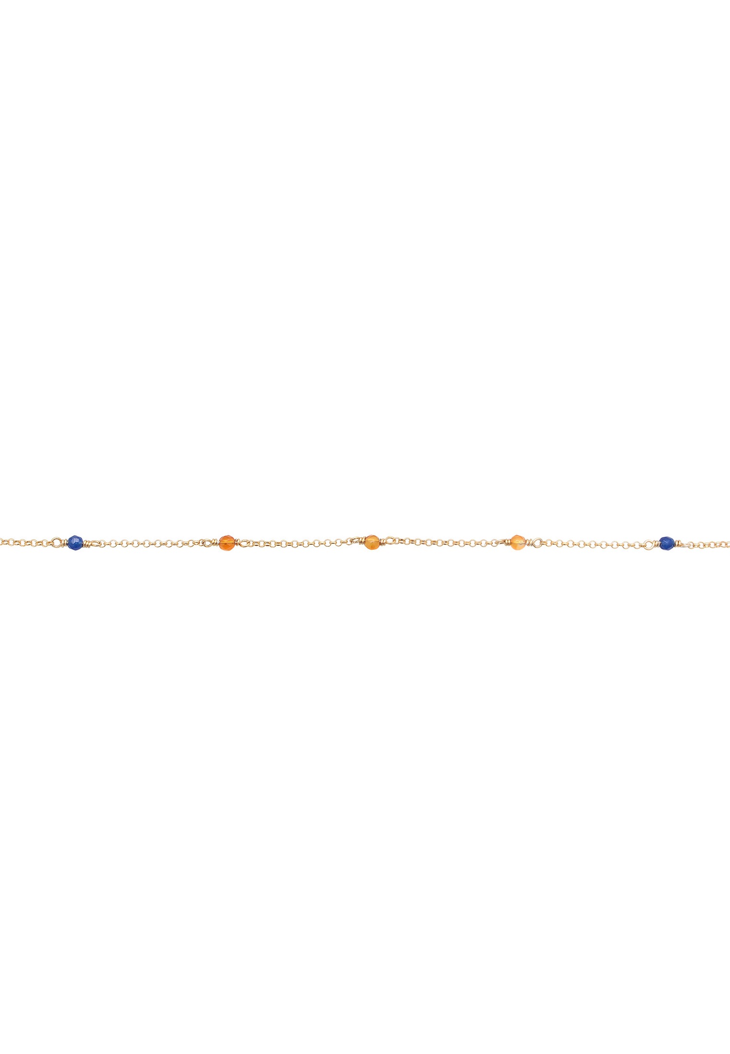 Elli Femmes Tendance filigrane avec des perles d'agate multicolores en argent sterling 925 plaqué or