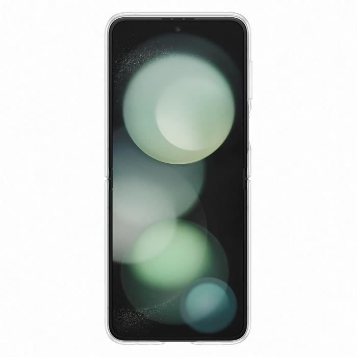 Coque et étui téléphone mobile Samsung Coque transparente avec support amovible Z Flip 5
