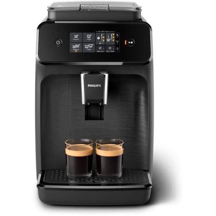 Machine expresso broyeur automatique - PHILIPS - EP1200/00 - 1500 W - 275 g de grains - Noir + Kit d'entretien AquaClean