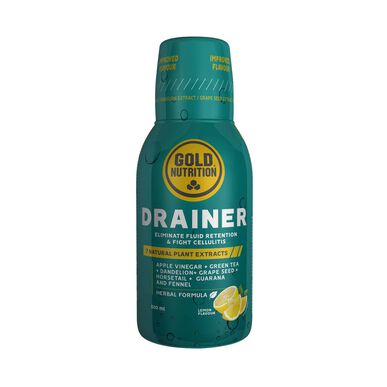 GOLDNUTRITION Luonnollinen nesteenpoistovoide, sitruunanmakuinen, 500 ml