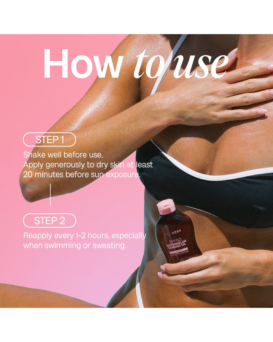 BALI BODY Αντηλιακό Έλαιο Καρπούζι SPF50