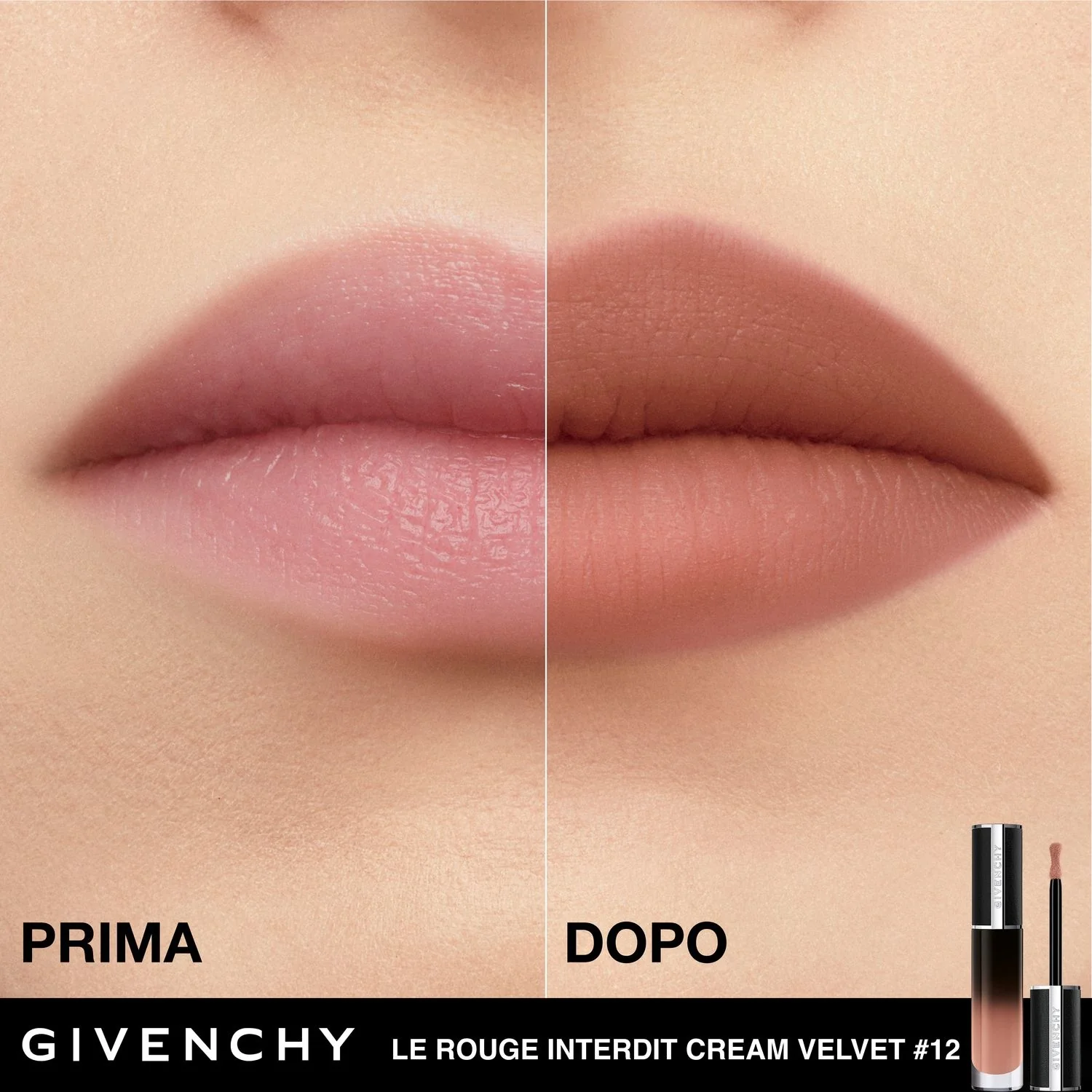 Labbra Le Rouge Interdit Cream Velvet - Rossetto, Rossetto mat